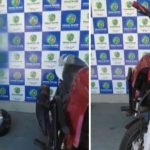 _Menino de 10 anos é flagrado dirigindo moto sem autorização em Caiapônia
