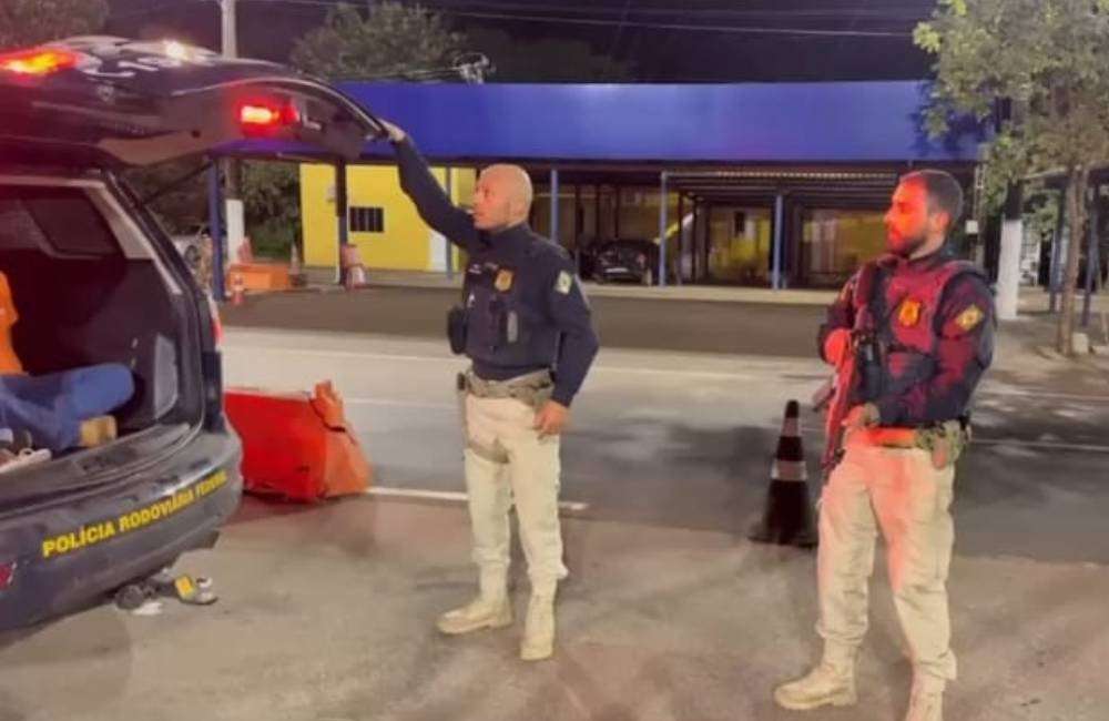 VÍDEO | PRF prende suspeito de matar casal de ruralistas em Mato Grosso