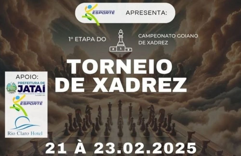 AGENDA | 1ª Etapa do Campeonato Goiano de Xadrez