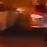 Colisão em Jataí termina com carro sobre calçada