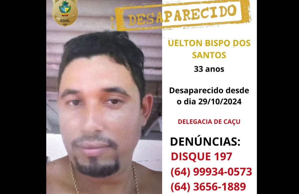 Polícia Civil Procura Homem Desaparecido Desde Outubro (1)