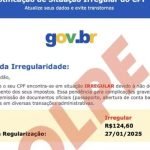 Receita Federal alerta sobre novo golpe do CPF