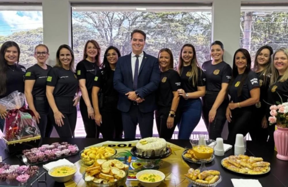 14ª Delegacia Regional de Polícia Civil de Jataí realiza confraternização em homenagem ao Dia da Mulher