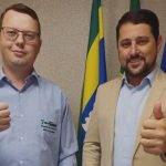 Empresário Maycom Tombini discute melhorias em rodovias com deputado André do Premium