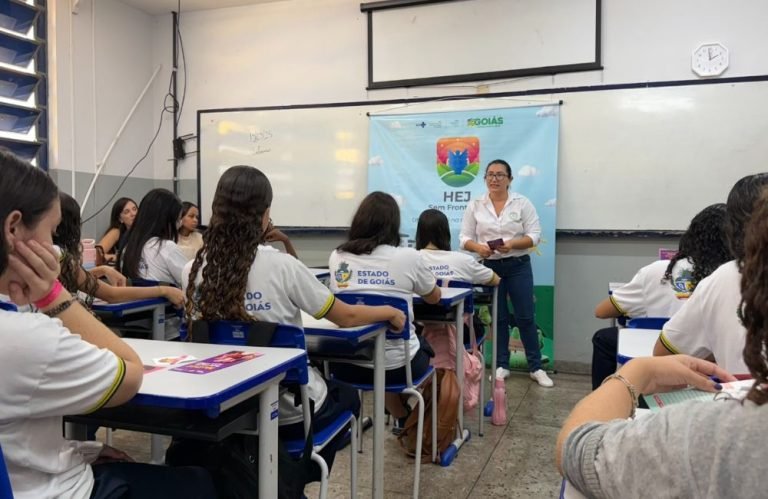 Hospital Estadual de Jataí Lança Projeto HEJ Sem Fronteiras nas Escolas Estaduais