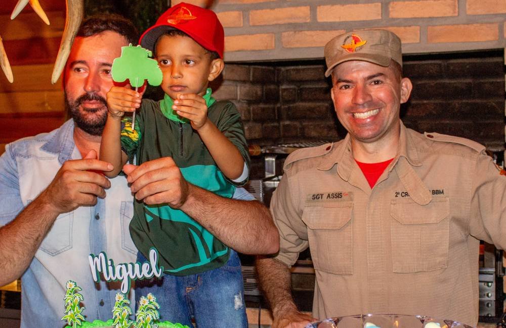 GALERIA DE FOTOS | Momentos de emoção e alegria: veja as fotos do aniversário de Miguel