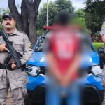 Polícia Militar e Polícia Civil prendem foragido da justiça em Jataí (1)