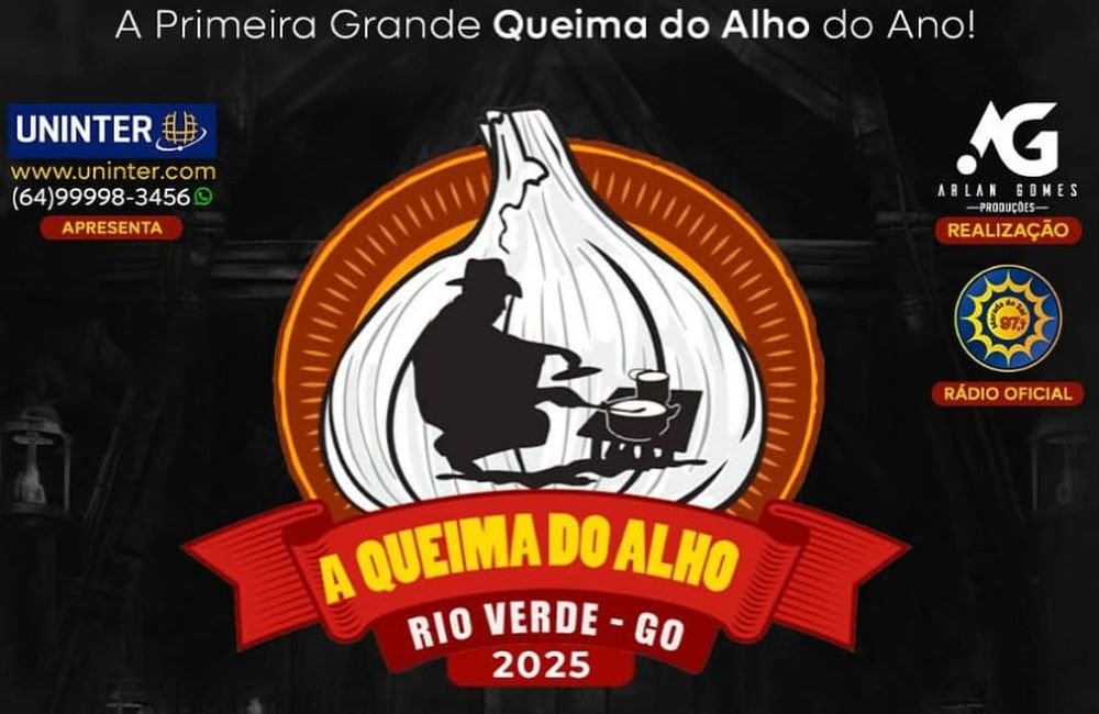 AGENDA | A Queima do Alho – Rio Verde – GO