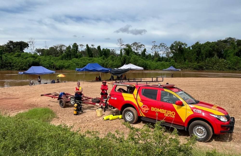 Corpo de Bombeiros de Montes Claros de Goiás localiza corpo de jovem desaparecida no Rio Claro