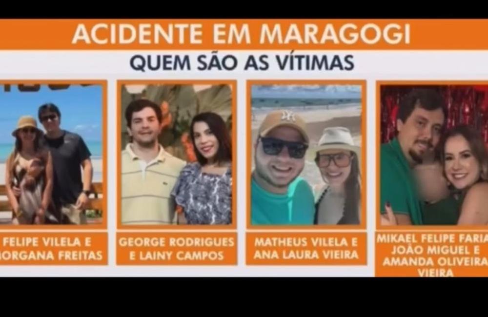 Identificadas vítimas do incêndio em lancha em Mar