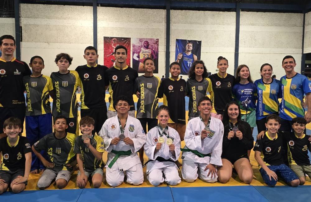 Judô Wider Santos de Jataí brilha no Campeonato Brasileiro Regional