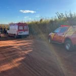 Bombeiros resgatam três vítimas de capotamento na GO-438, em Goianésia