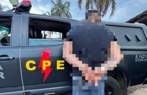 CPE Jataí prende homem por disparos de arma de fogo em via pública