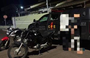 CPE Jataí recupera motocicleta furtada e prende dois criminosos em Mineiros