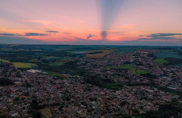 Clima tempo previsão Jataí goiás por do sol árvores