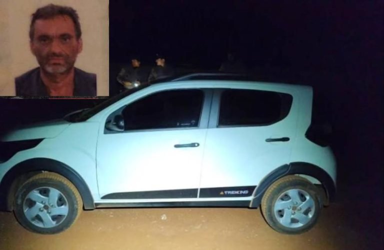 Homem é encontrado morto dentro de carro em canteiro de obras na parte alta da cidade