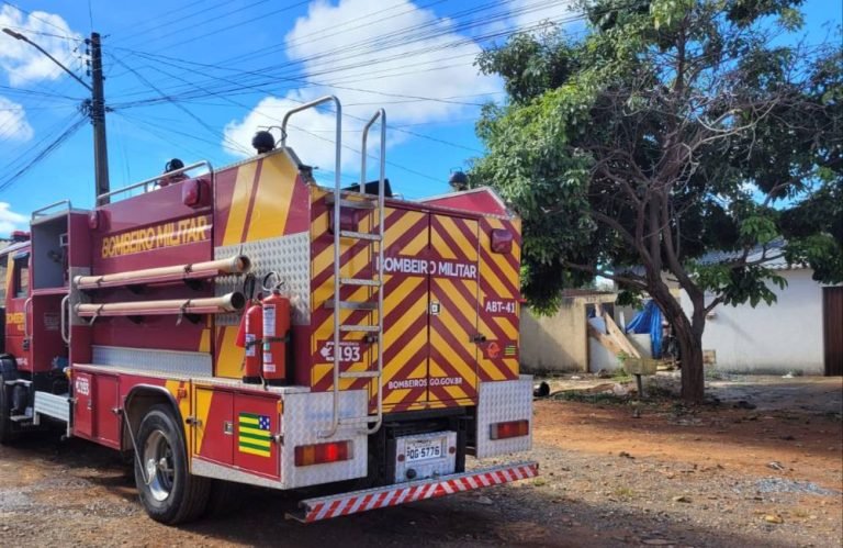 Incêndio atinge residência no setor Sul de Planaltina