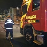 Incêndio em residência é controlado no bairro Vila São Pedro, em Jataí