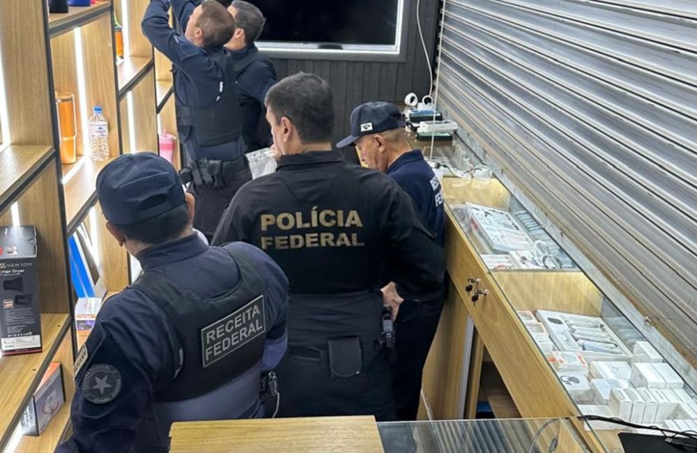 PF mira esquema de importação ilegal de celulares em Goiás