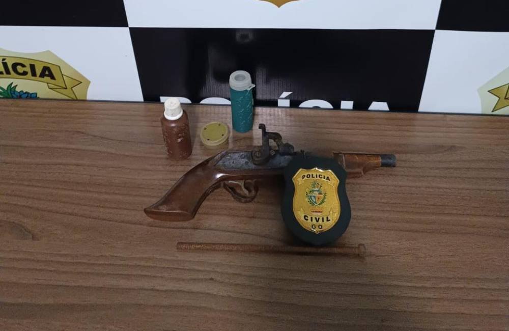 Polícia Civil cumpre mandado de busca e apreensão em caso de violência doméstica em Jataí