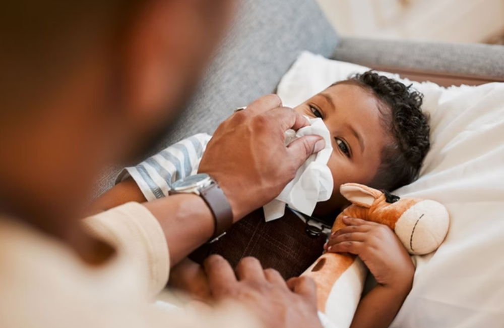 Saiba como proteger as crianças de doenças respiratórias no outono