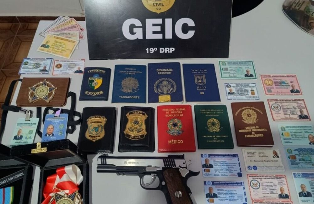 Suspeito finge ser médico e agente da ONU para oferecer cursos falsificados em Goiás