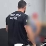 VÍDEO DEAM de Jataí cumpre mandado de prisão preventiva por descumprimento de medida protetiva