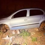 Veículo furtado é encontrado parcialmente desmontado no setor Colinas, em Jataí