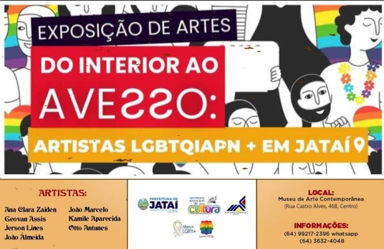 AGENDA Exposição de Artes “Do Interior ao Avesso” - Artistas LGBTQIAPN+ de Jataí (1)