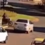 Acidente entre motocicleta e carro mobiliza GCM e SAMU em Jataí