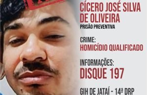 Polícia Civil de Jataí busca último foragido por homicídio de Dorgival Avelino Alves Júnior