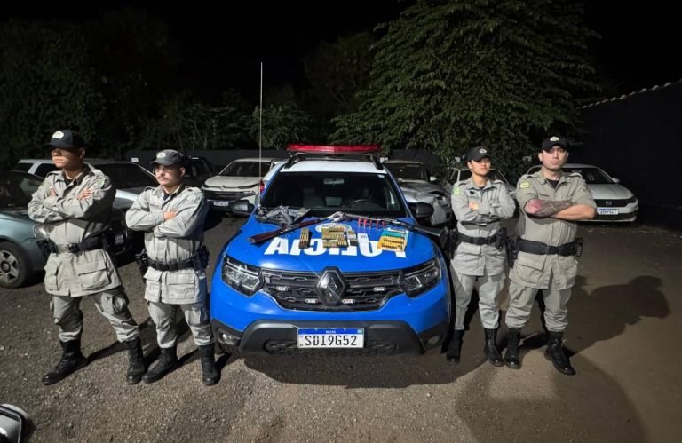 Polícia cumpre mandado de busca e apreende armas e munições em residência de Jataí