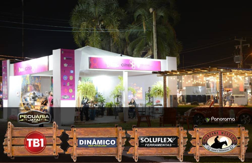 Projeto Colmeia marca presença na Exposição Agropecuária de Jataí com espaço dedicado à transformação social
