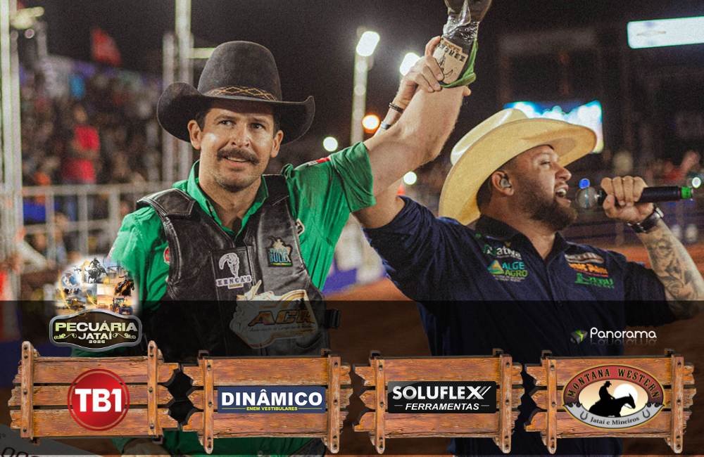 GALERIA DE FOTOS | veja as fotos da grande final do rodeio e das premiações na Pecuária Jataí 2025