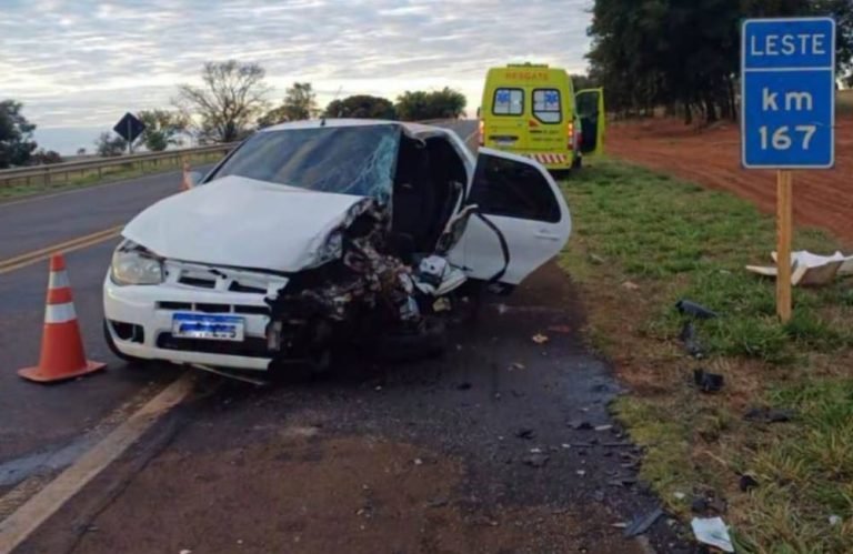 Acidente grave na BR-364 deixa um morto na manhã desta segunda-feira