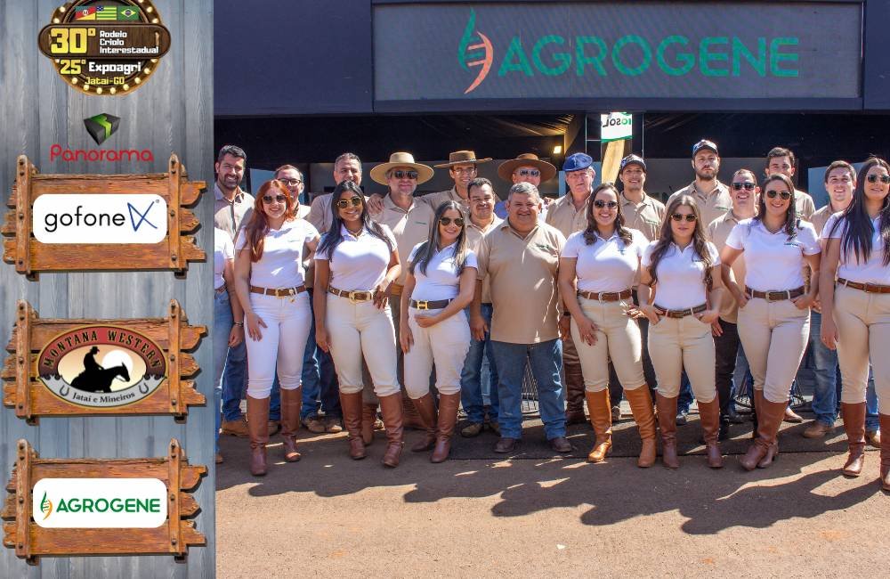 Agrogene no sábado da Campeira 2025