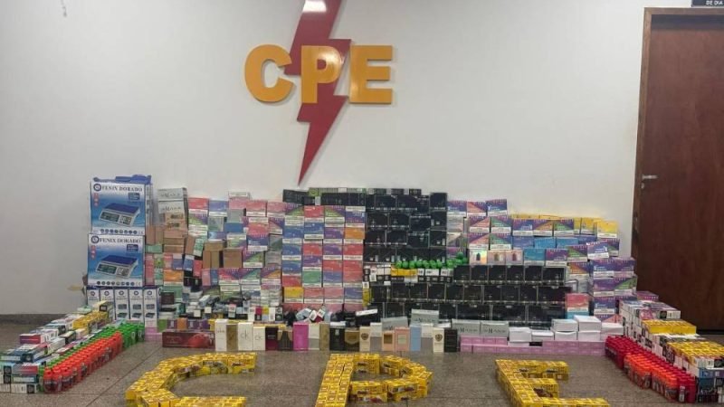 CPE Jataí apreende carga de contrabando avaliada em R$ 500 mil durante operação integrada