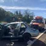 Capotamento na BR-060 deixa mulher ferida e mobiliza equipes de resgate em Rio Verde