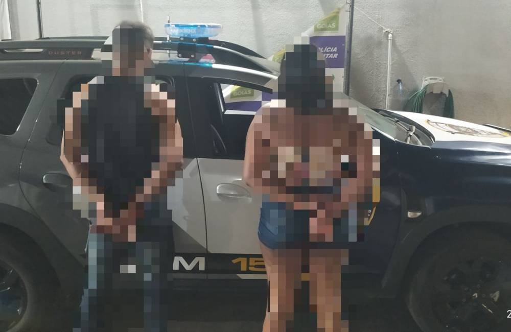 Casal é conduzido pela GCMRV por ameaças e desacato no Bairro Promissão durante a madrugada