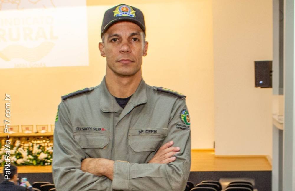Coronel Santos Silva deixa comando regional da PM em Jataí e será substituído por Coronel Cortez