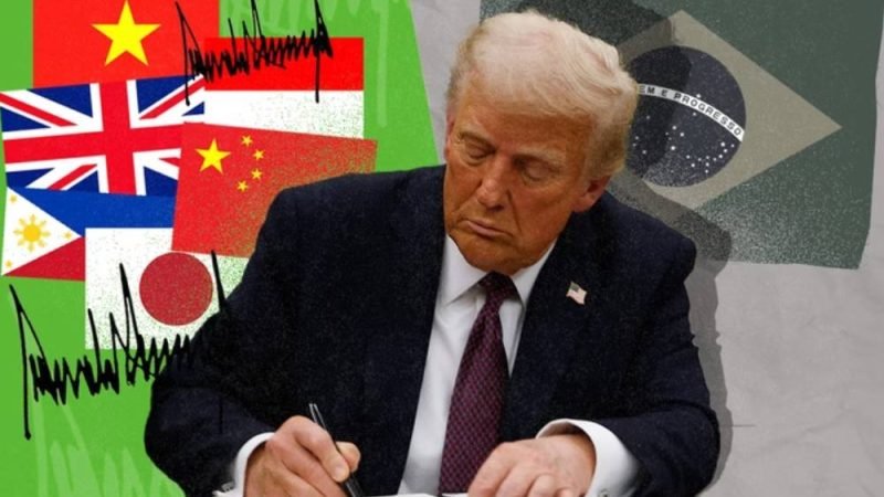 Donald Trump assina ordem que oficializa tarifaço de 50% ao Brasil