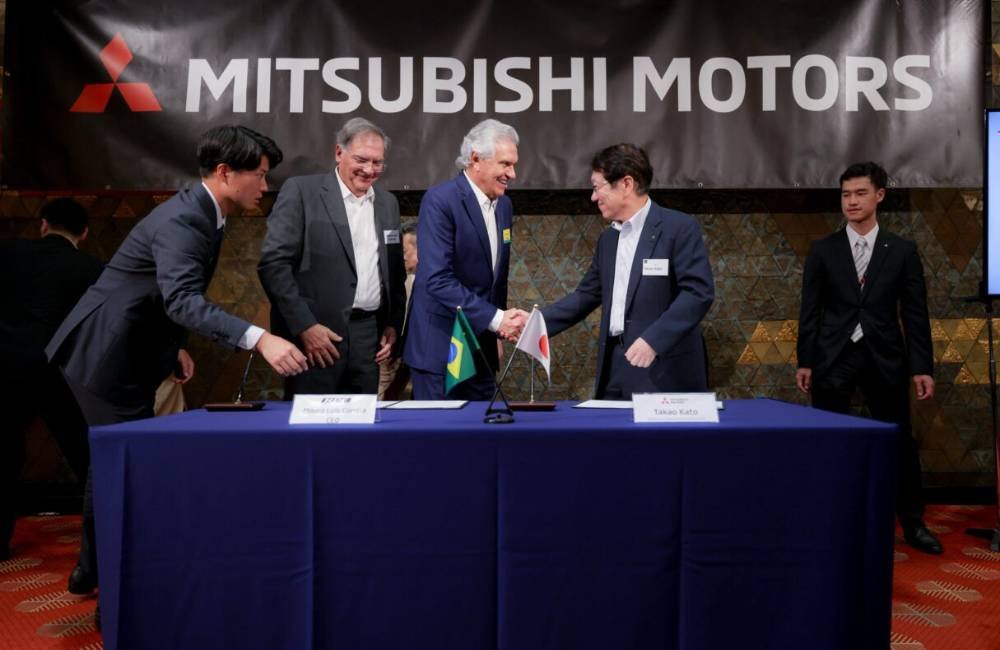 Goiás amplia fronteiras e passará a exportar veículos da Mitsubishi para toda a América Latina