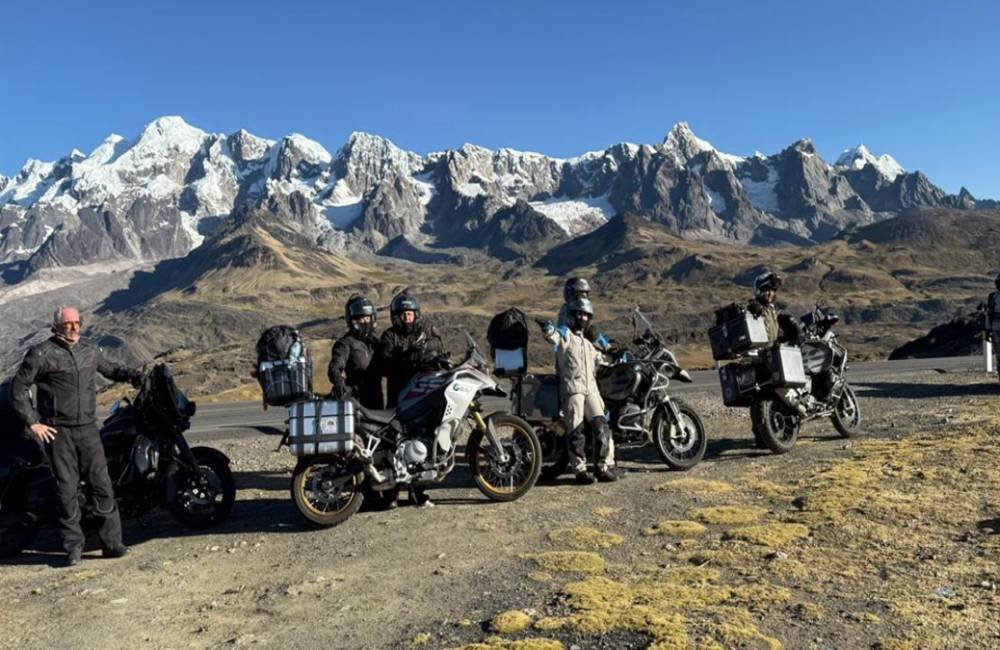 Grupo de amigos de Goiás atravessa a América do Sul de moto e soma mais de 20 viagens juntos