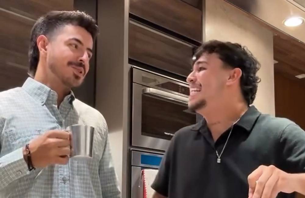 VÍDEO | Influenciadores Jacques Vanier e o jataiense Lázaro Freitas levantam rumores de romance: ‘O importante é o tamanho do amor’