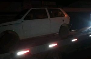 Motorista embriagado é preso após colidir em veículo estacionado no Residencial das Brisas, em Jataí