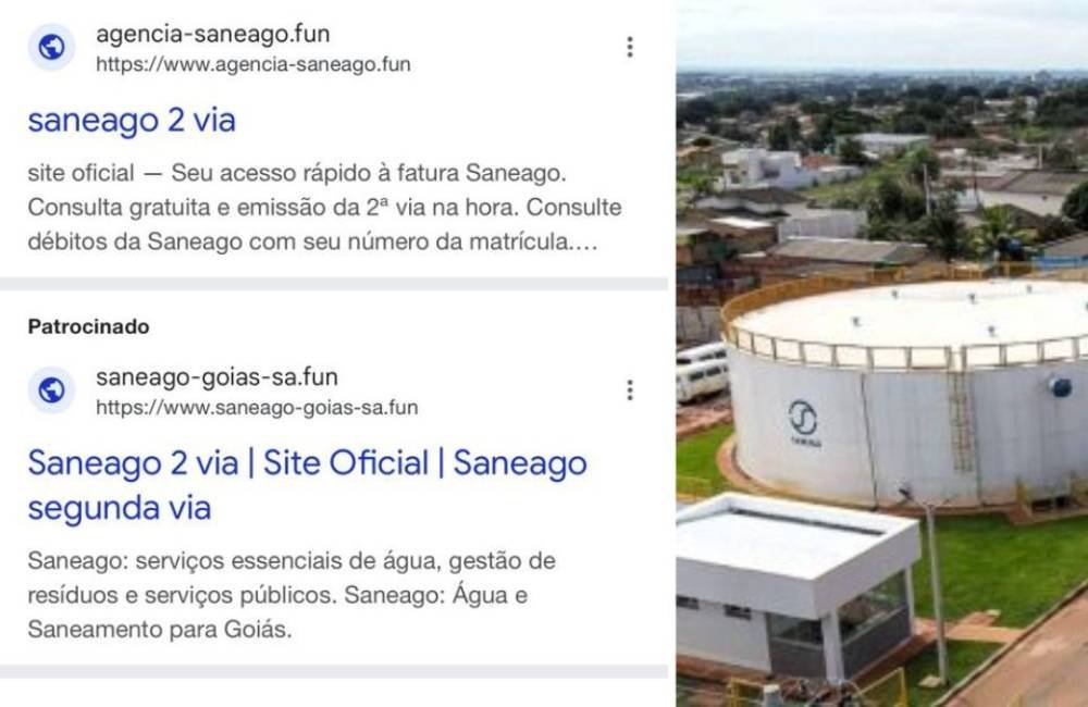 Parece Verdadeiro, Mas é Golpe: Criminosos Usam Nome da Saneago para Enganar Clientes