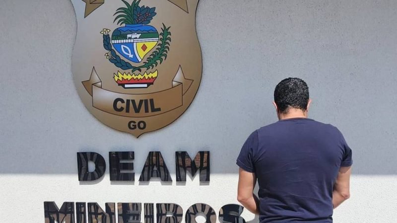 Polícia Civil cumpre mandado de prisão contra homem investigado por violência doméstica em Mineiros