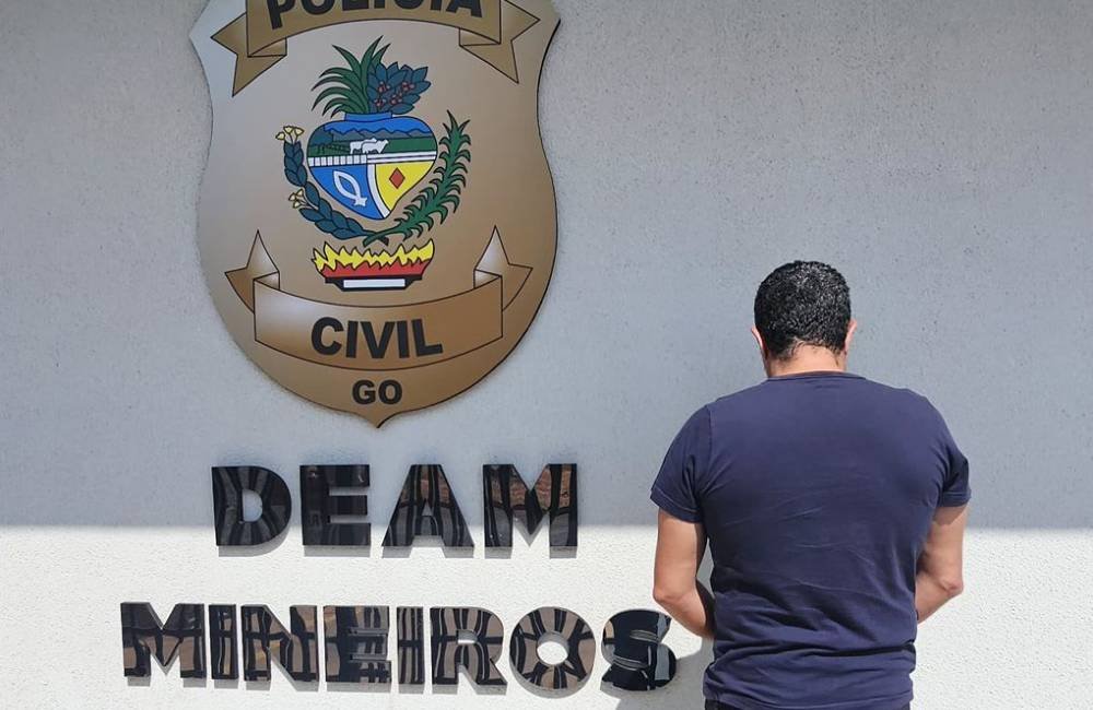 Polícia Civil cumpre mandado de prisão contra homem investigado por violência doméstica em Mineiros