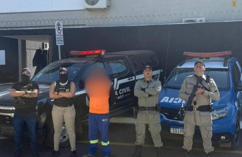 Polícia Civil prende em flagrante autor de homicídio qualificado em Mineiros