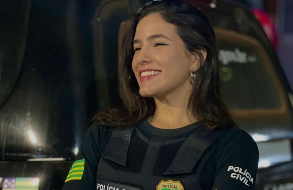 Policial Civil arranca suspiros ao mostrar serviço durante pecuária em Goiás